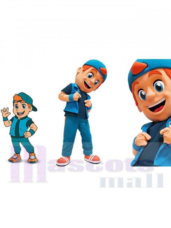 Boy mascot costume