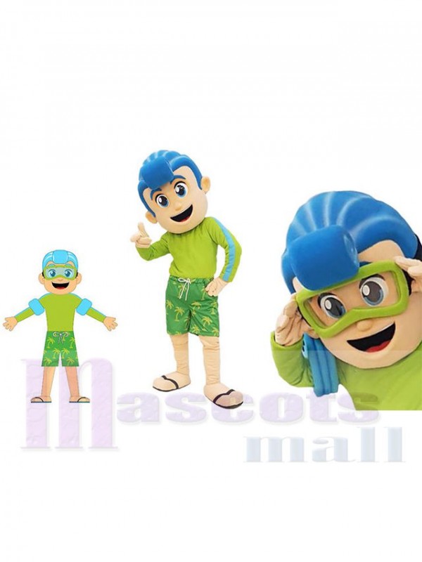Boy mascot costume