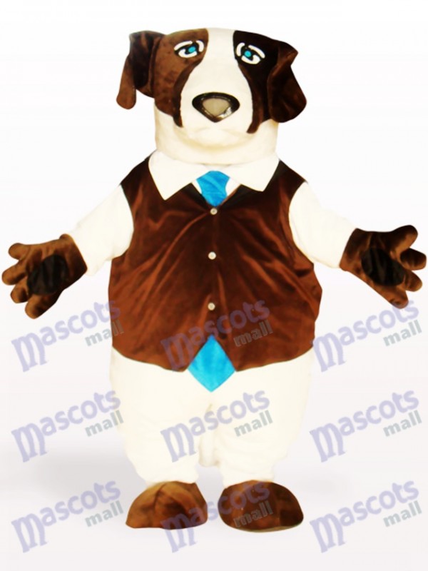 Brown Dog Animal Adult Mascot Costume