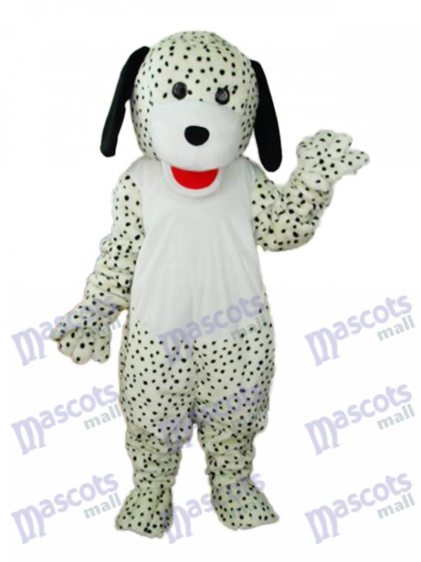 Spotted Colourful Dog Mascot Adult Costume