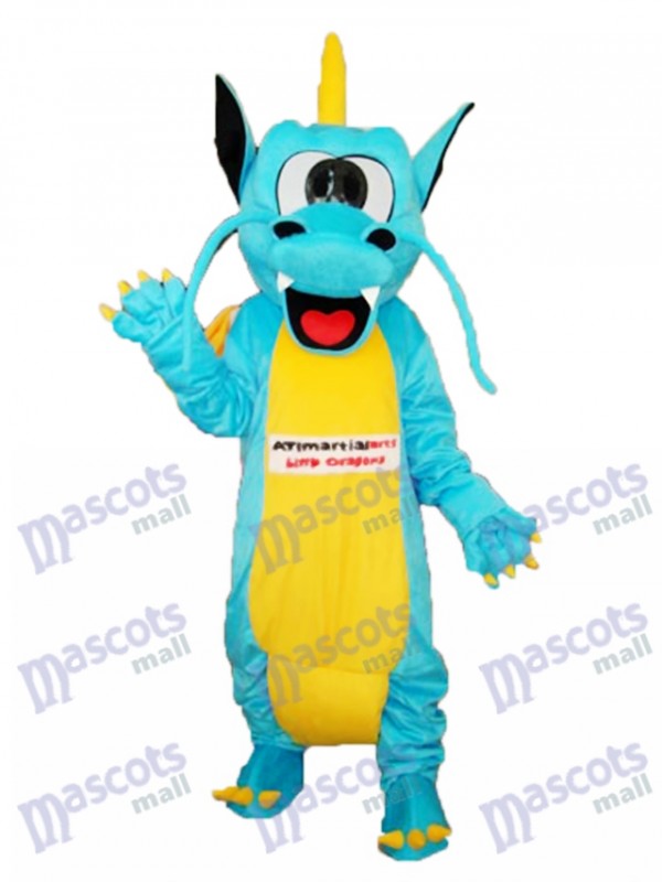 Serrated Teeth Dragon Mascot Adult Costume Animal