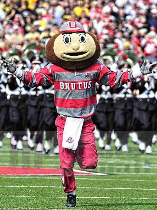 Brutus Buckeye mascot costume