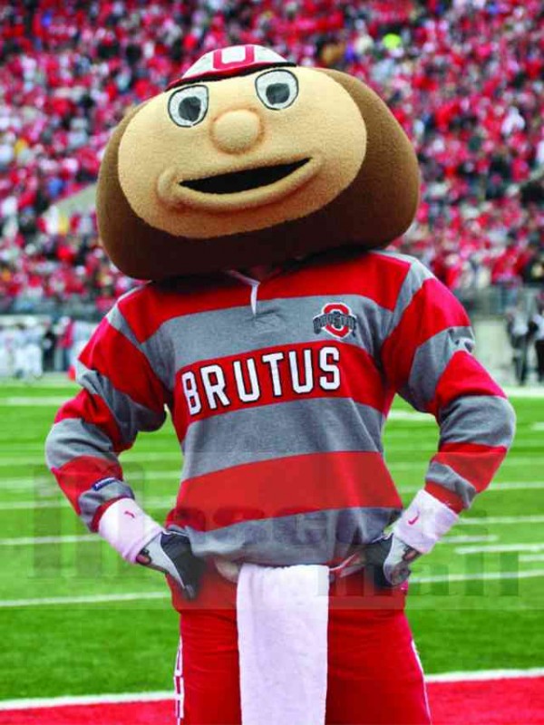 Brutus Buckeye mascot costume