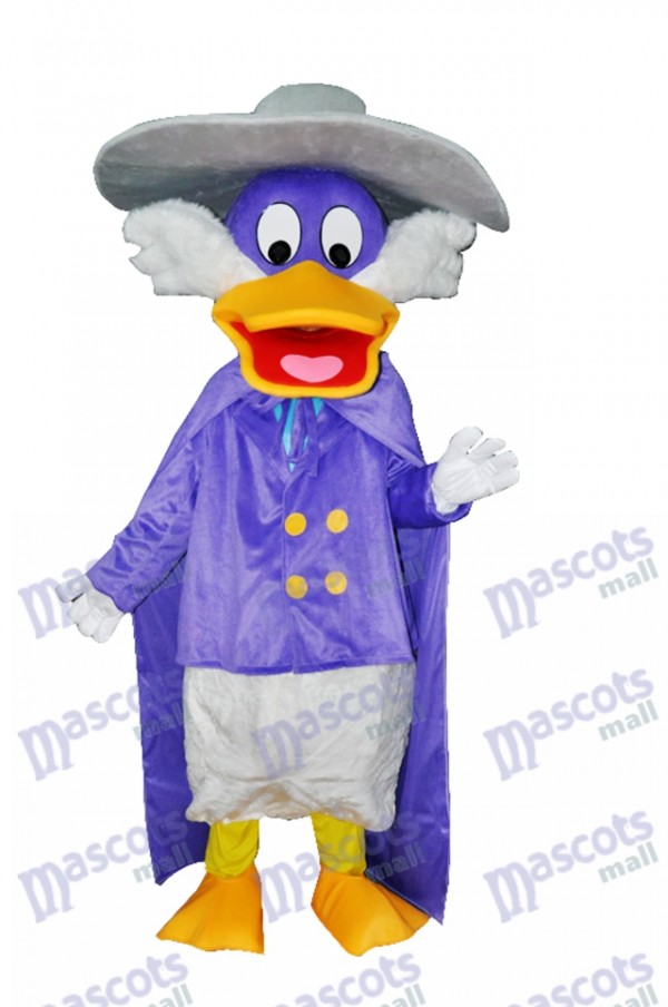 Naughty Purple Duck Adult Mascot Costume