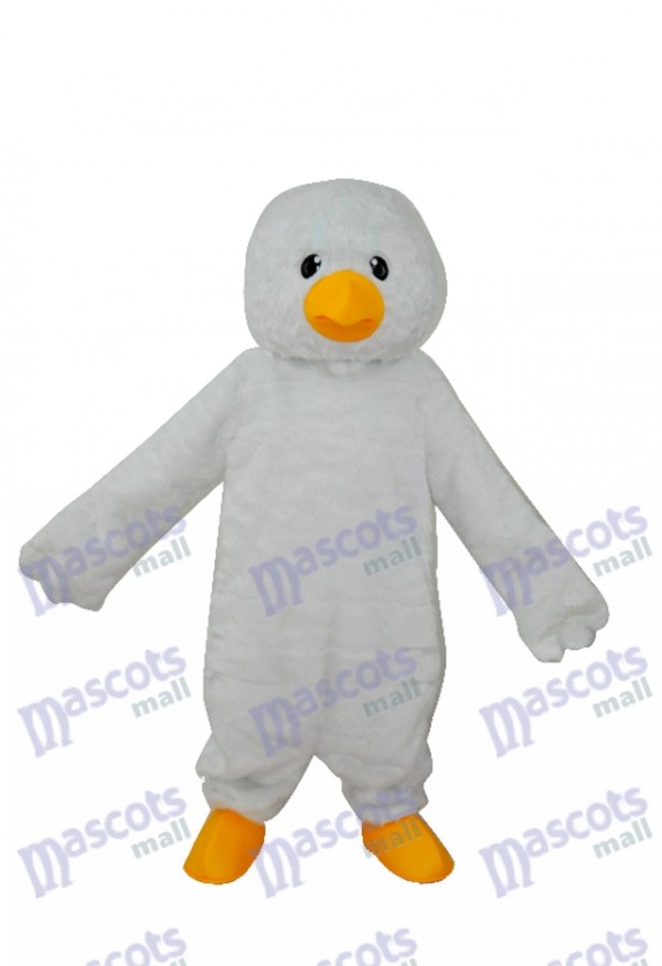 Super Soft Plush White Chick Adult Mascot Costume
