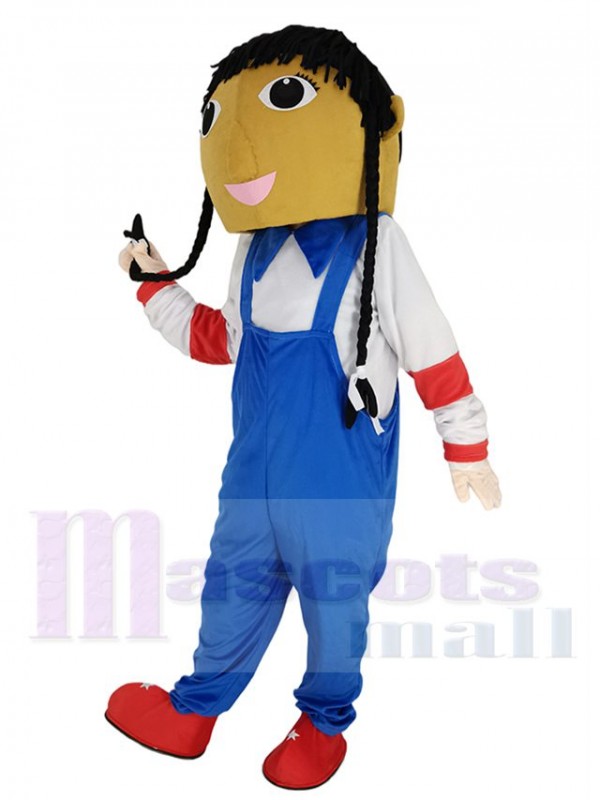 Cowgirl mascot costume
