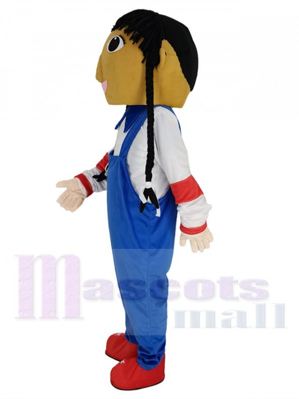 Cowgirl mascot costume