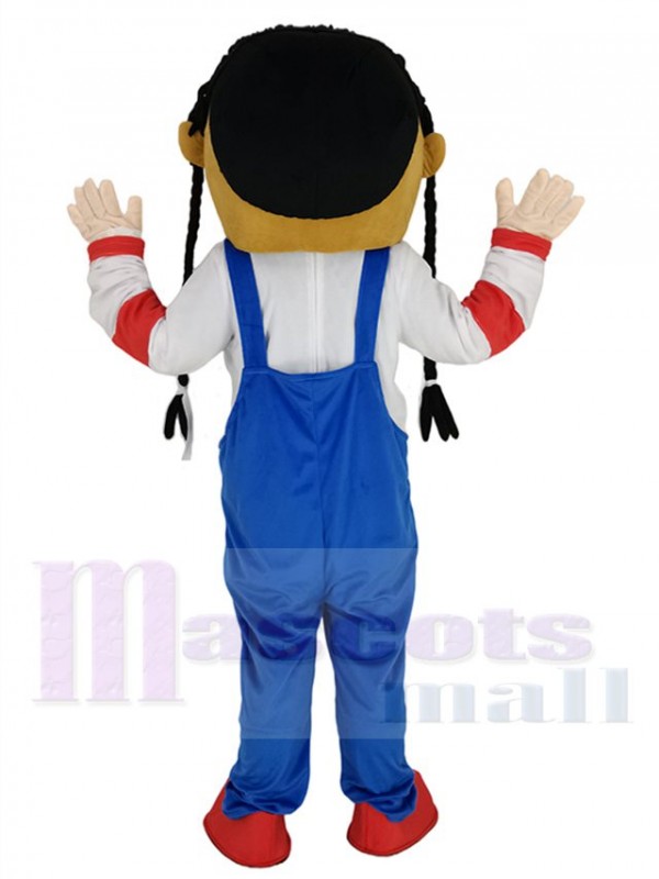 Cowgirl mascot costume