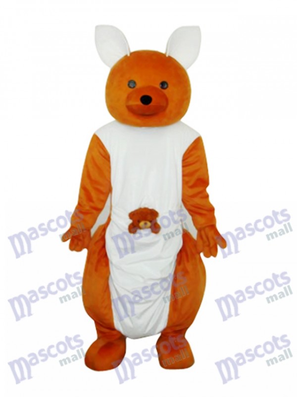 Kangaroo Plush Mascot Adult Costume