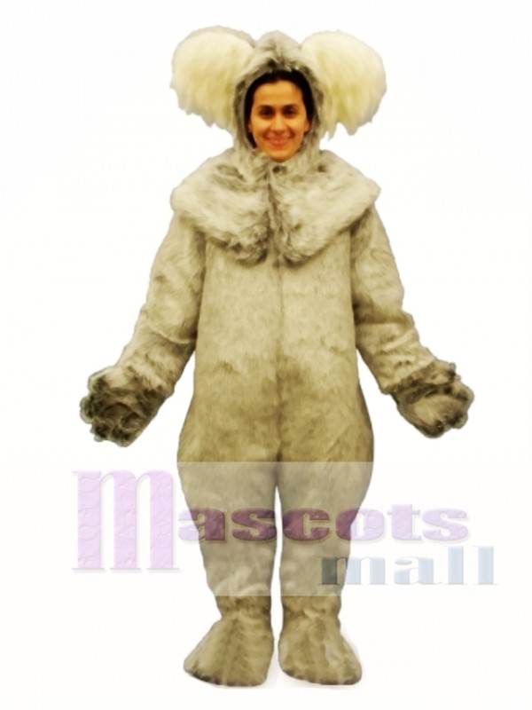 Koala with Hood Mascot Costume