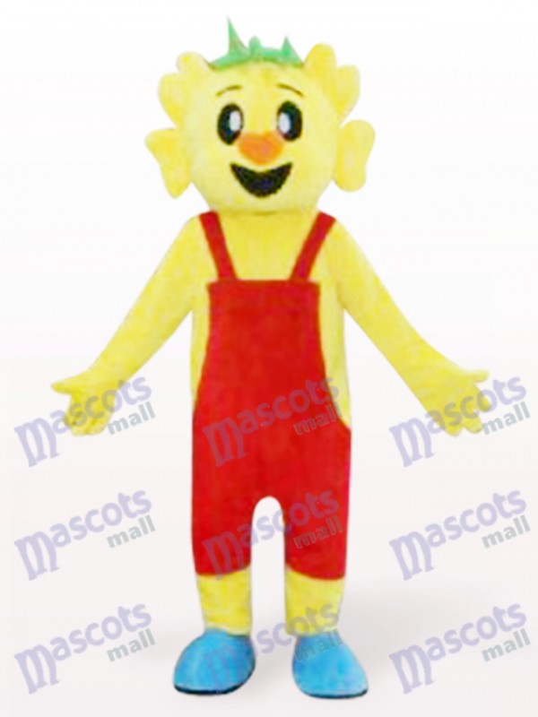 Orange Hair Koala Adult Mascot Costume