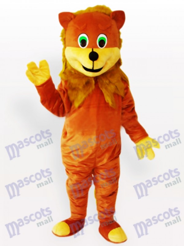 African Lion Adult Animal Mascot Costume