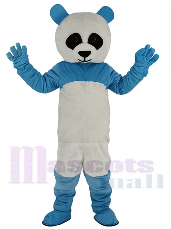 Blue Panda Mascot Costumes Animal