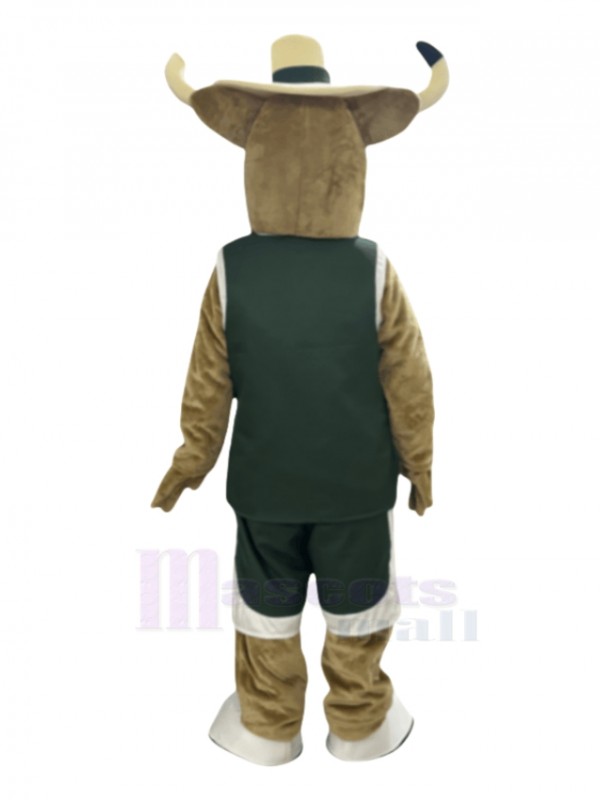 Bull mascot costume