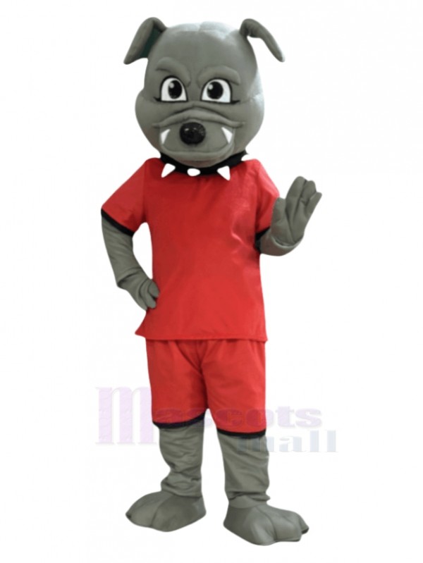 Bulldog Dog mascot costume