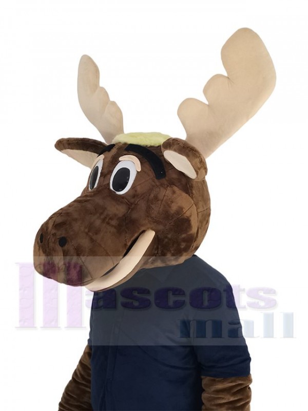 Moose mascot costume
