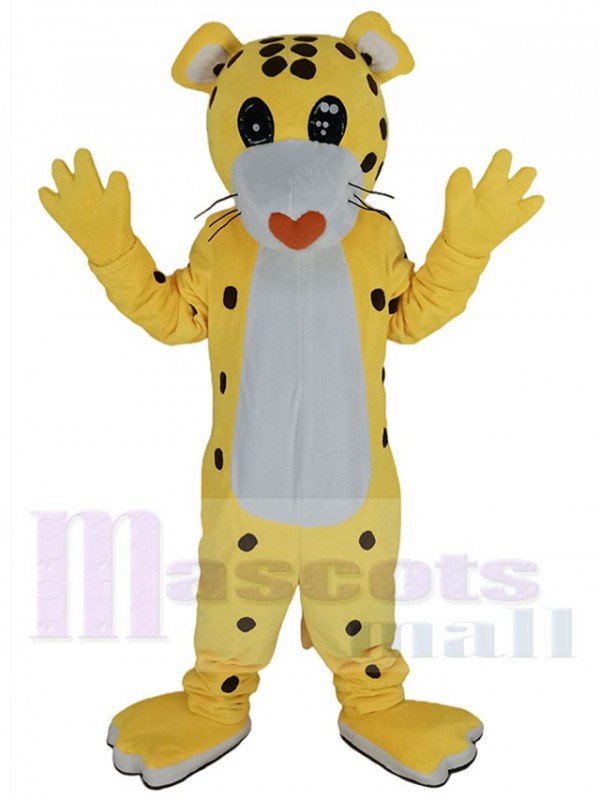 Cheetah Leopard mascot costume