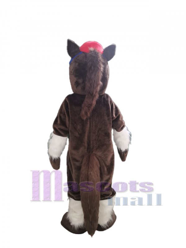 Horse mascot costume