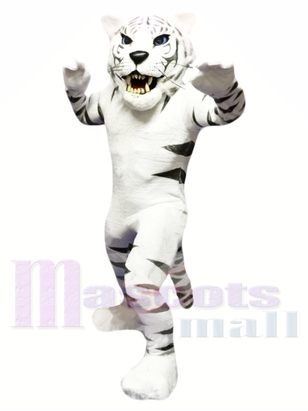 White Tiger Mascot Costume Free Shipping 
