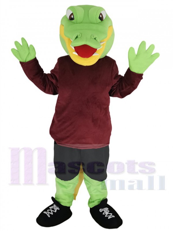 Alligator mascot costume