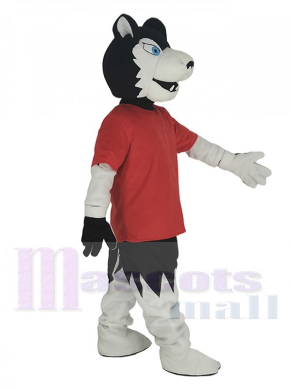 Wolf mascot costume