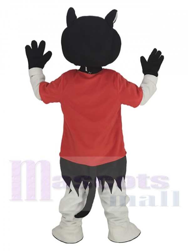 Wolf mascot costume