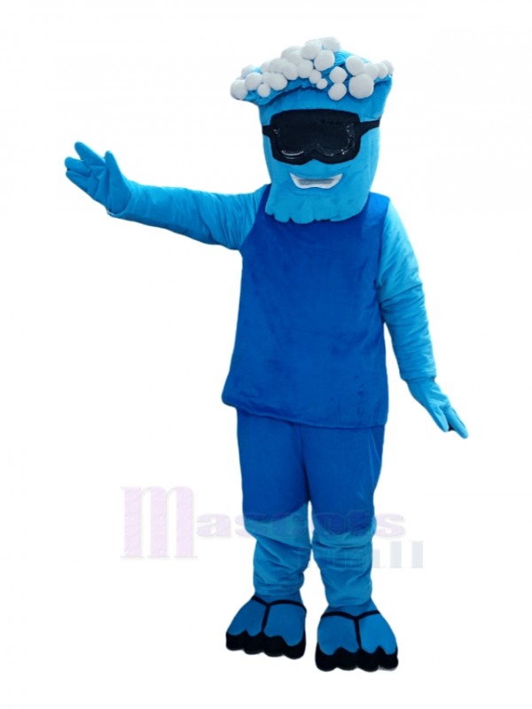 Wave mascot costume