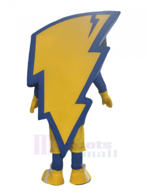 Lightning mascot costume