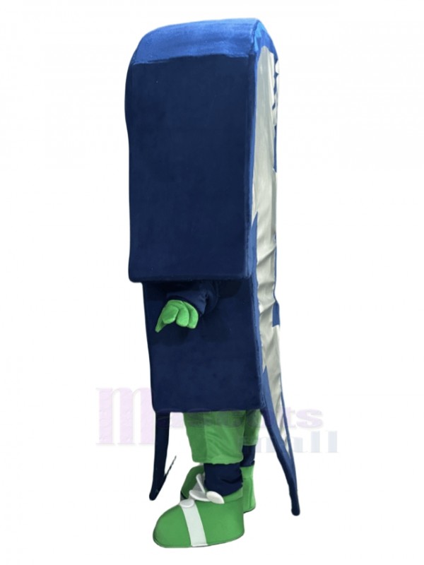 Lightning mascot costume