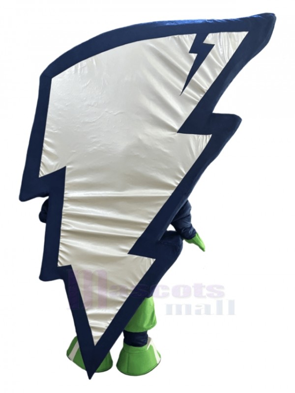 Lightning mascot costume