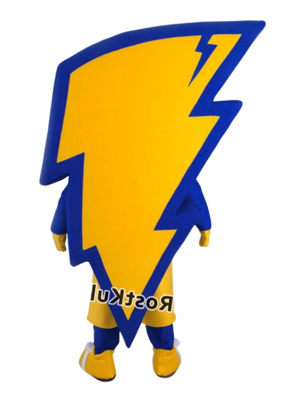 Angular Lightning Mascot Costume