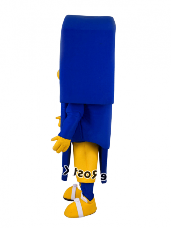 Angular Lightning Mascot Costume