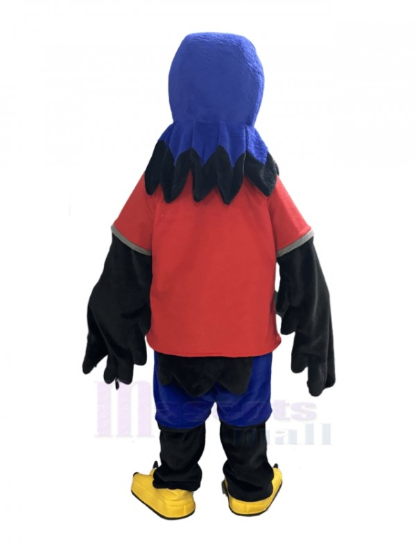 Hawk mascot costume