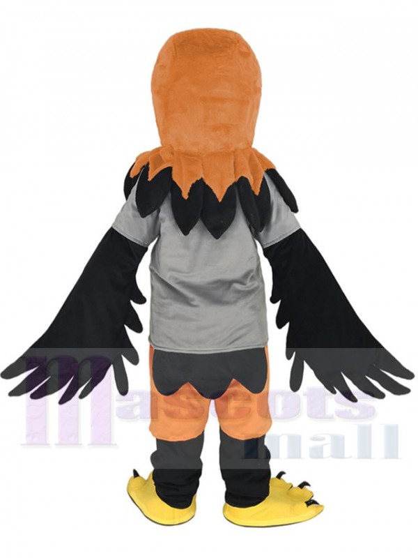 Hawk mascot costume