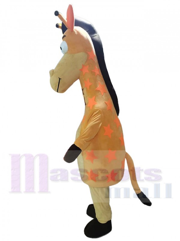 Giraffe mascot costume