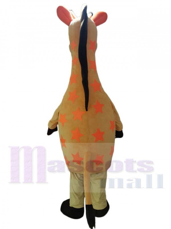 Giraffe mascot costume