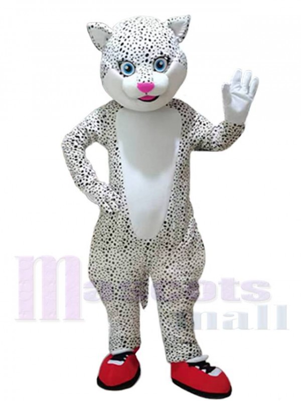 Snow Leopard mascot costume