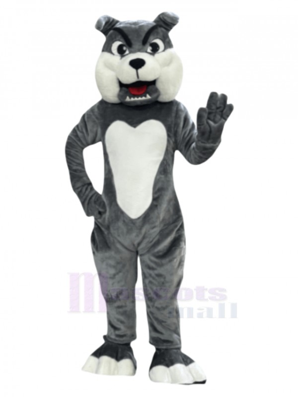 Bulldog Dog mascot costume