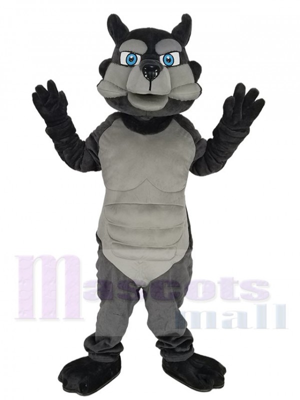 Wolf mascot costume