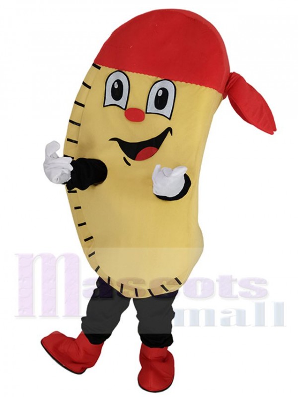 Empanada mascot costume