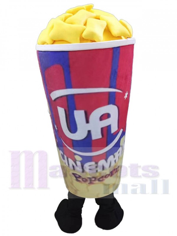 Popcorn mascot costume