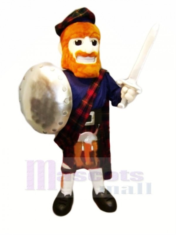 Best Quality Highlander Mascot Costume Cartoon