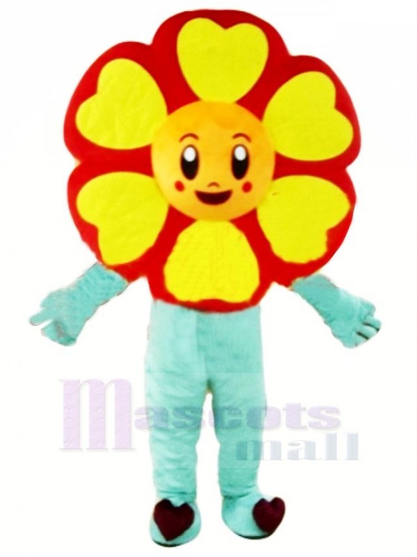 Cheap Sunflower Mascot Costume Cartoon