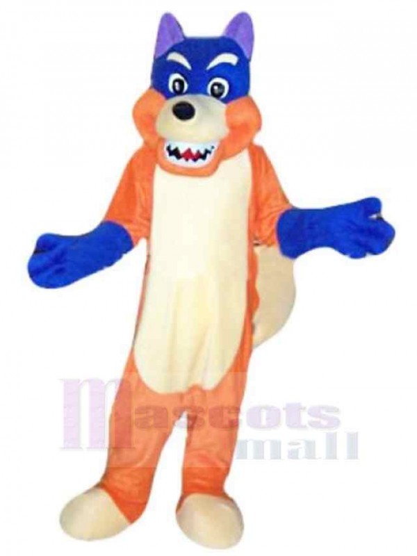Wolf mascot costume