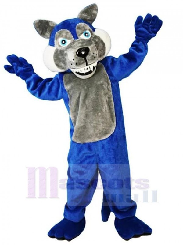 Wolf mascot costume