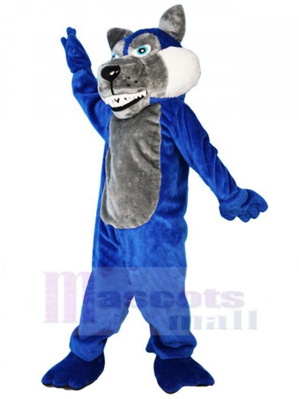 Wolf mascot costume