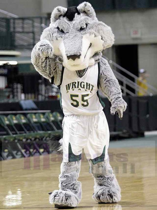 Wolf mascot costume