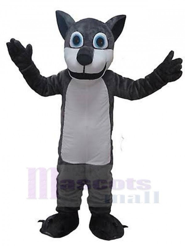 Wolf mascot costume