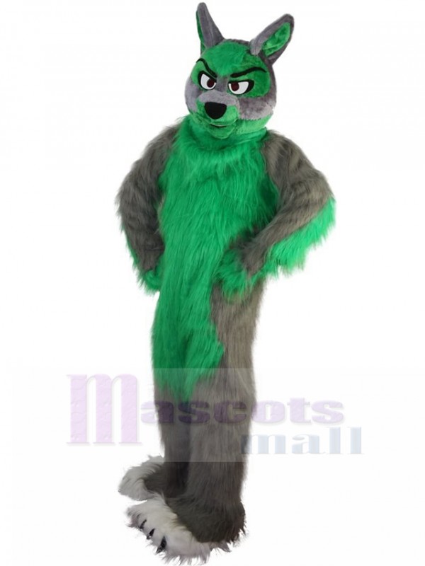 Wolf mascot costume