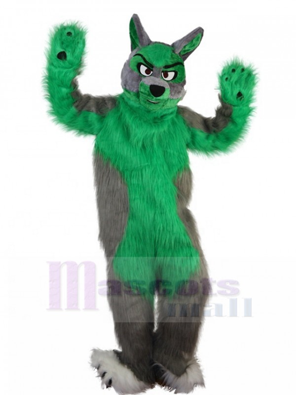 Wolf mascot costume